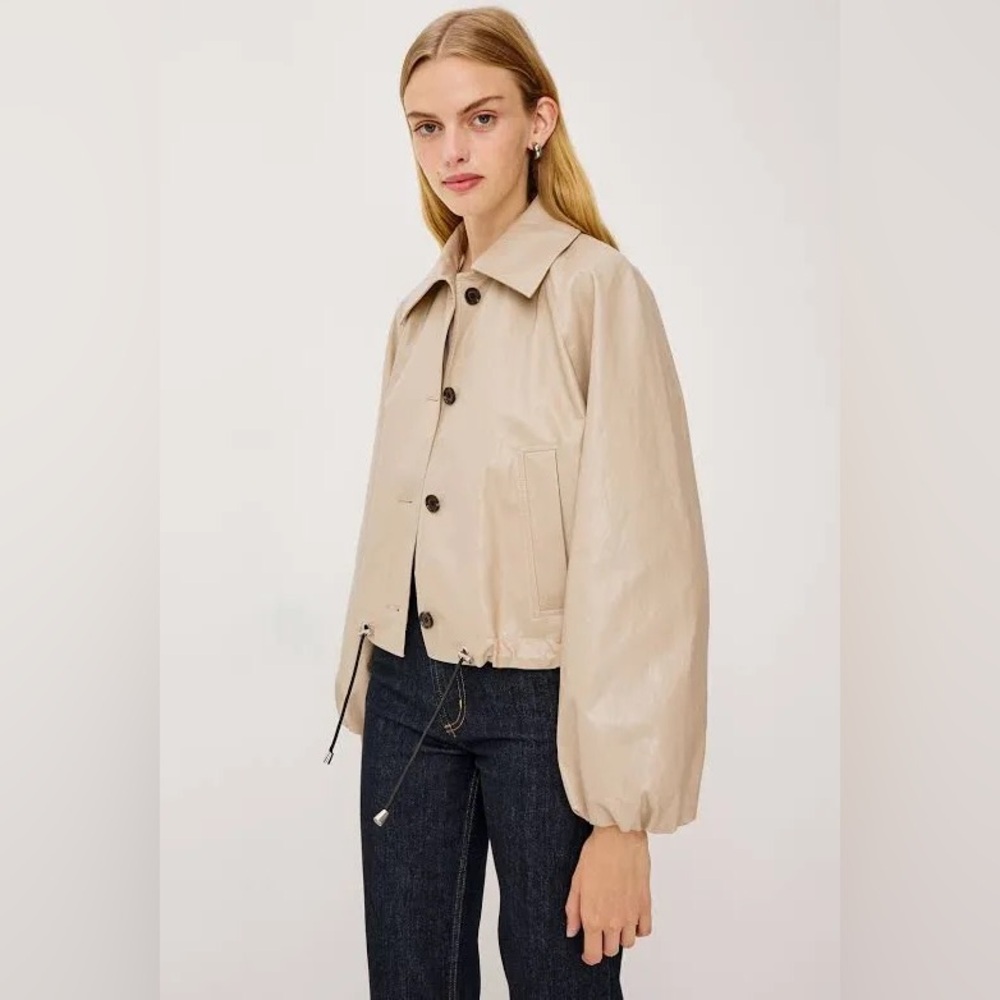 Rails Camel Button-Up Jacket - Picture 4 of 6